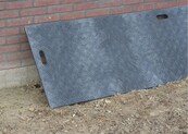 Kunststof rijplaat 240x60x1.5cm Kunststof rijplaat 240x60x1.5cm