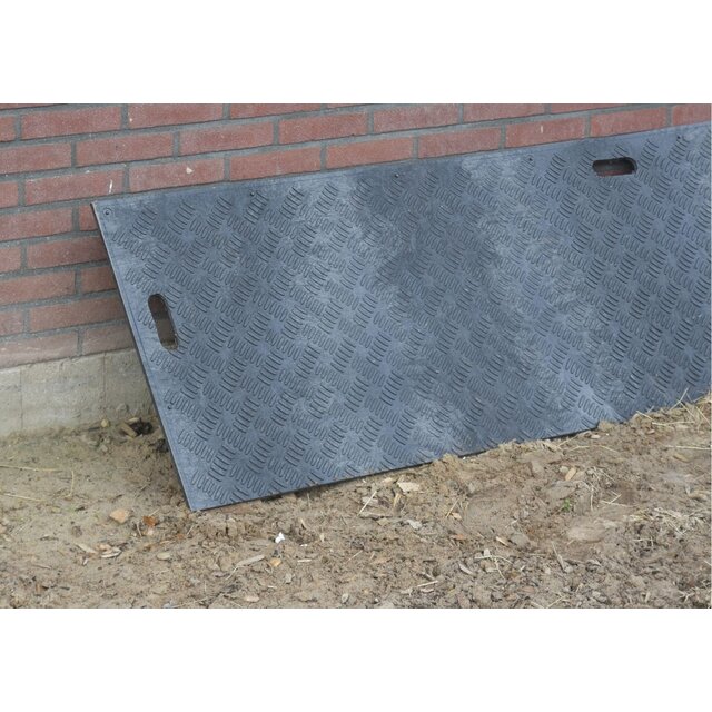 Kunststof rijplaat 240x60x2cm