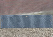 Kunststof rijplaat 240x60x1.5cm Kunststof rijplaat 240x60x1.5cm