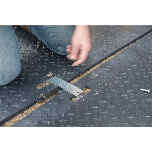 Koppelstuk kunststof rijplaten light