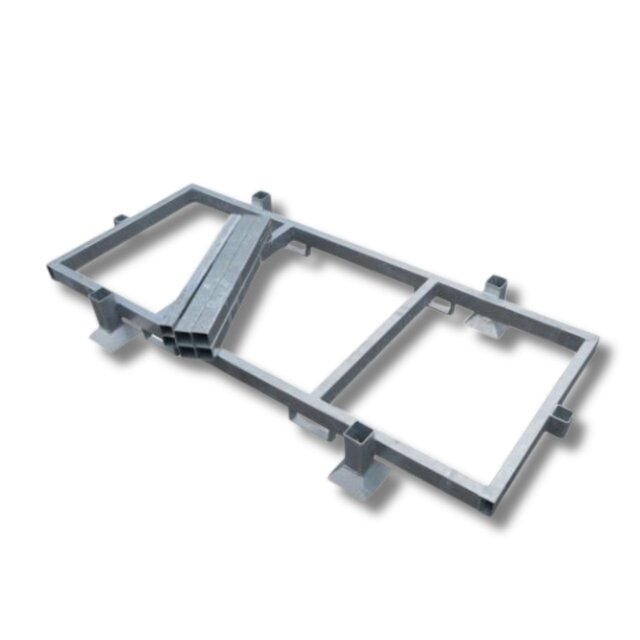 Stapelbok voor rijplaten 200x80cm Stapelbok voor rijplaten 200x80cm