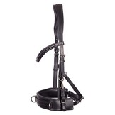 Harry's Horse Kaptoom Hoofdstel Leder Comfort - Zwart