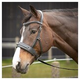 Harry's Horse Kaptoom Hoofdstel Leder Comfort - Zwart