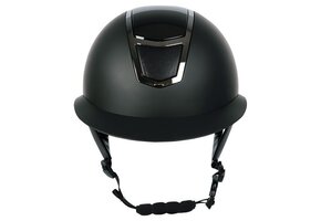 Harry's Horse Veiligheidscap Mont Blanc Glossy - Zwart