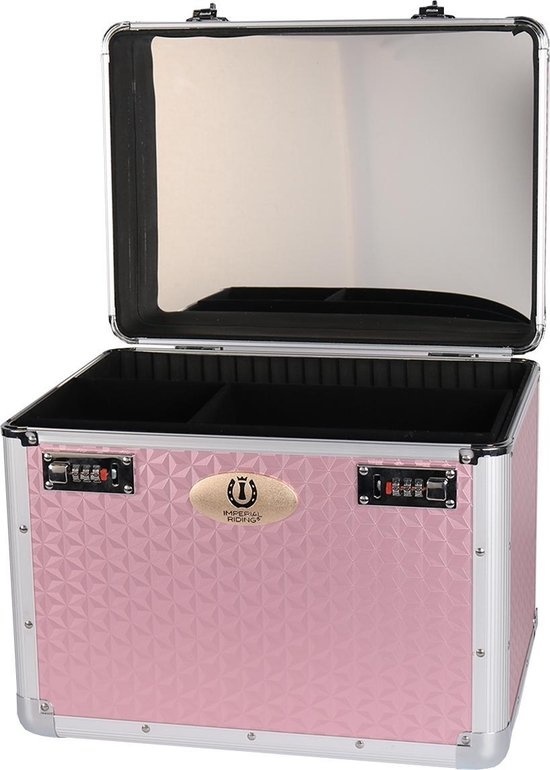 Imperial Riding Grooming Box IRHShiny - Roze