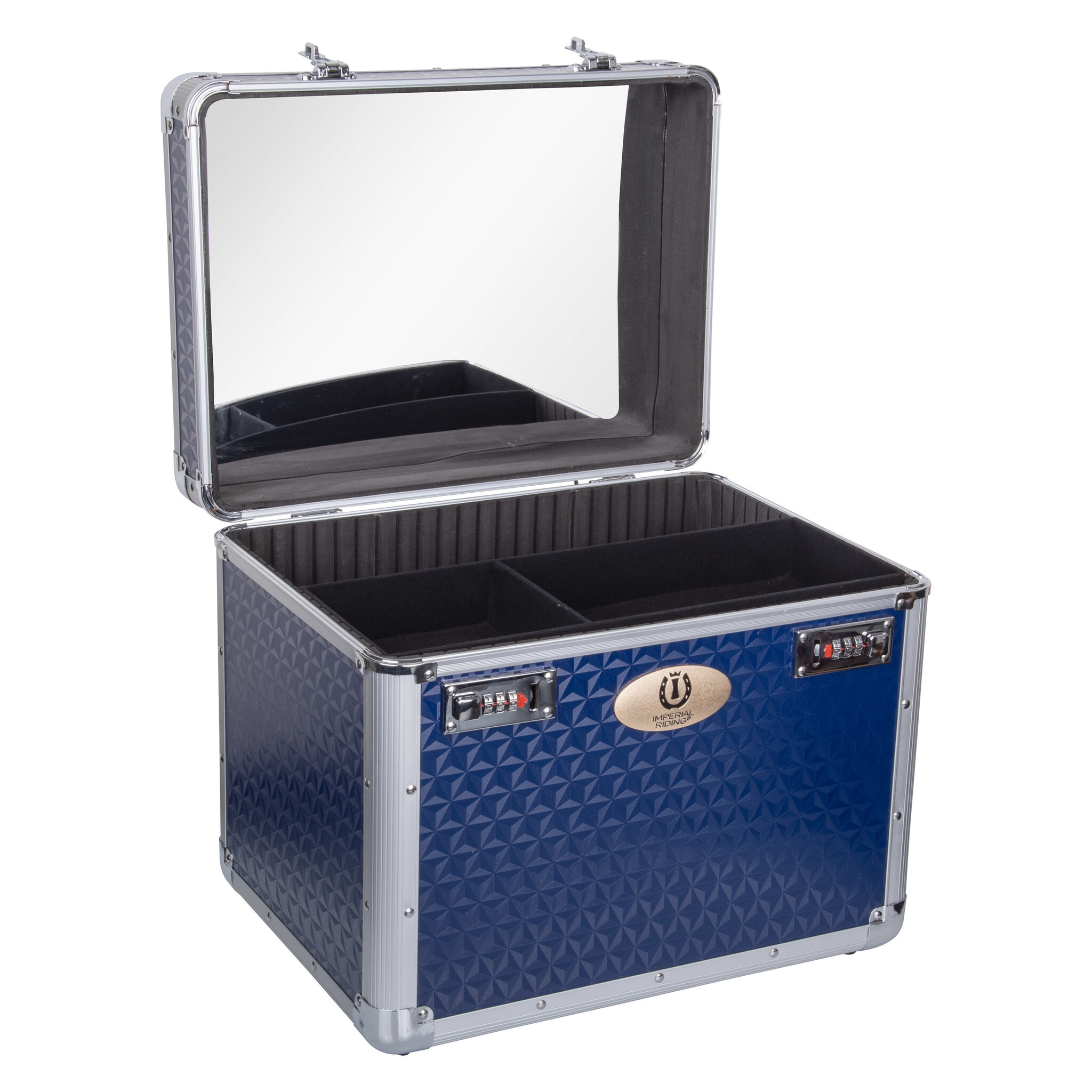 Imperial Riding Grooming Box IRHShiny - Navy