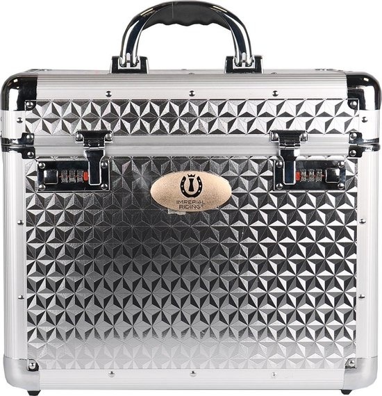 Imperial Riding Grooming Box IRHShiny - Zilver