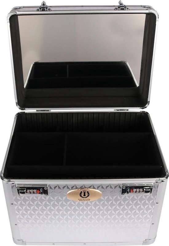 Imperial Riding Grooming Box IRHShiny - Zilver