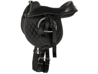 Bambino Shetlander zadel - Zwart
