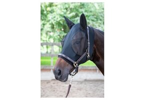 Harry's Horse Vliegenmasker SkinFit - Zwart