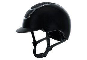 Harry's Horse Veiligheidscap Matterhorn Sparkle - Zwart