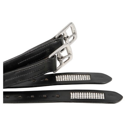 Beugelriem Crystal - Zwart