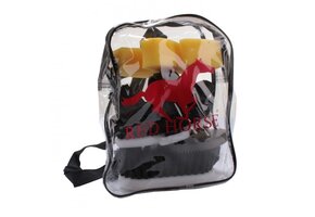 Red Horse Grooming Kit 8 delig - Zwart