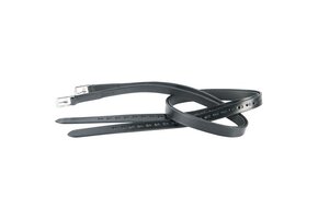 Beugelriemen Leder - Zwart