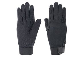 Harry's Horse Handschoen Katoen -  Zwart