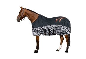 Imperial Riding Super Dry Carly  Buzz of Rain Off - Black Zebra