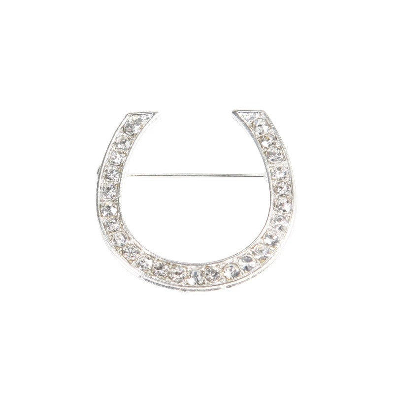 Horka Plastronspeld Hoefijzer - Zilver