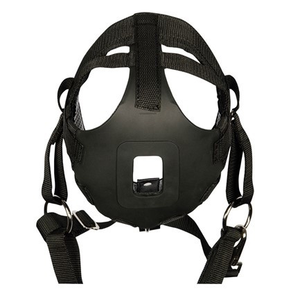 Harry's Horse Graasmasker Muzzle Air - Zwart