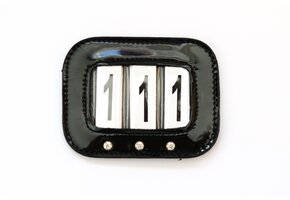 HB Hoofdstelnummer Lak - Zwart