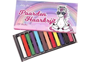 Horka Jolly Horse Paarden Haarkrijt - 12 stuks