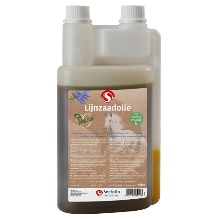 Sectolin Lijnzaadolie - 1 Liter