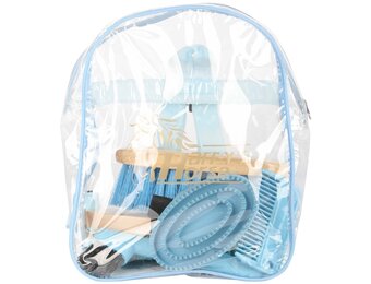 Harry's Horse Poetstas Backpack Compleet - Lichtblauw