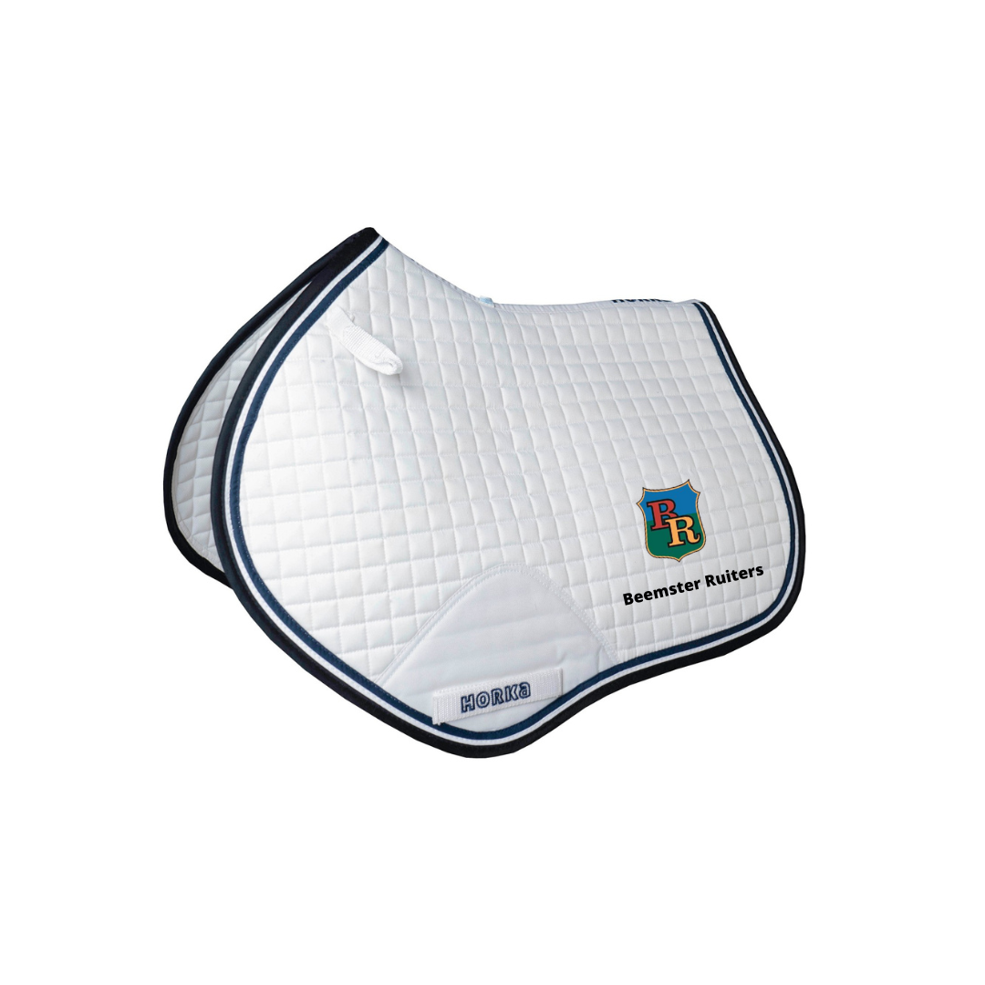 Zadeldek Dressuur Spring  - Wit