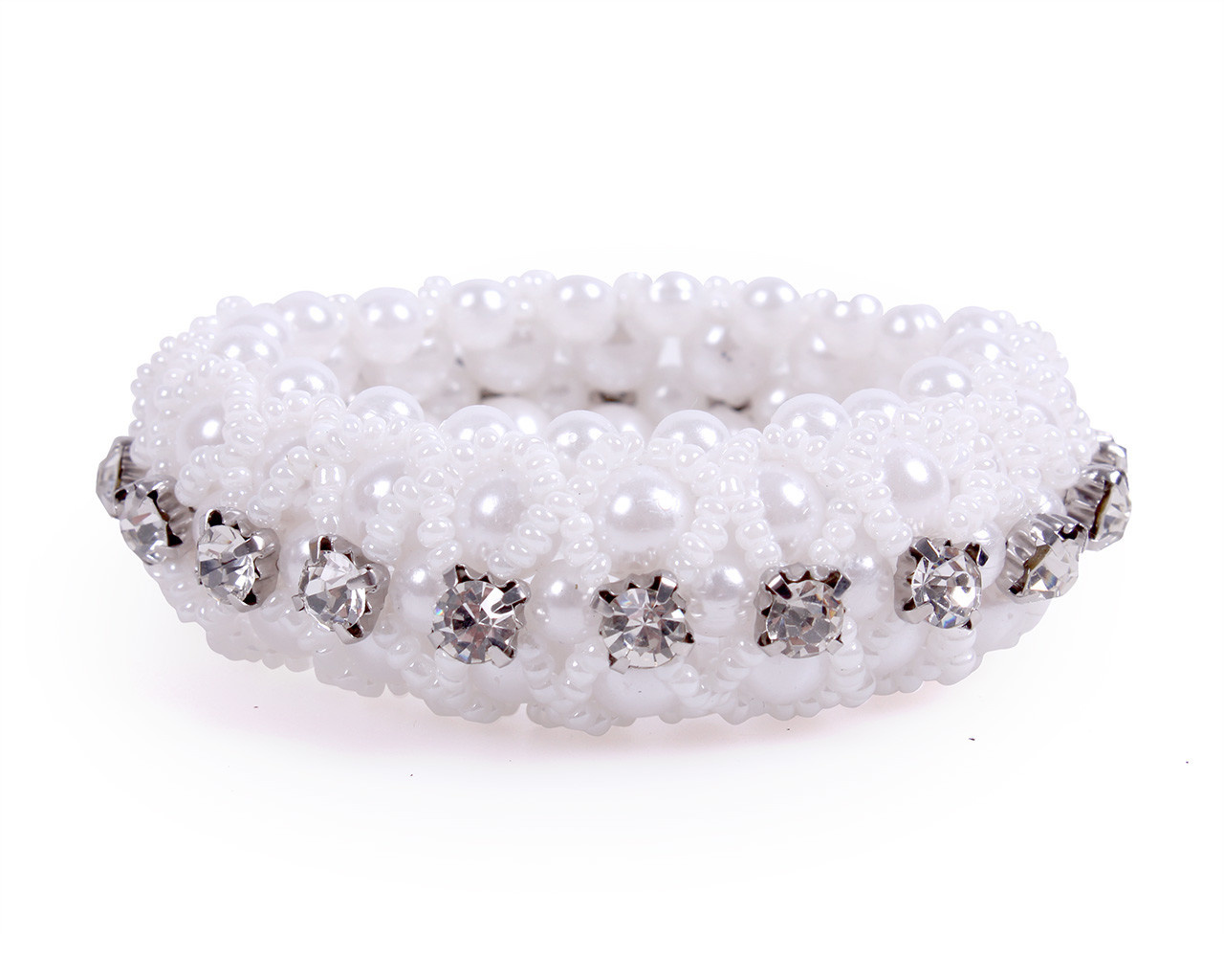 QHP Knotband Diamond - Wit