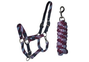 Red Horse Halsterset - Black