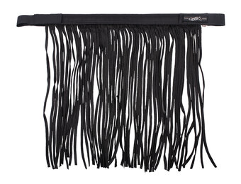 QHP Vliegenfrontriem - Zwart