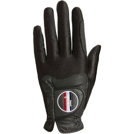 Kingsland Rijhandschoenen Classic - Zwart - Maat XS