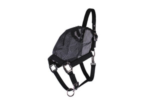 QHP HHalster Vliegenmasker Combi - Zwart