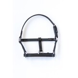 HB Lederen Mini-mini veulenhalster - Zwart