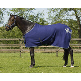 QHP - Fleecedeken Ornament - Navy