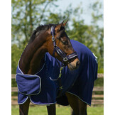 QHP - Fleecedeken Ornament - Navy