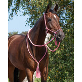 QHP Touwhalster & Neckrope Liberty - Flamingo Pink