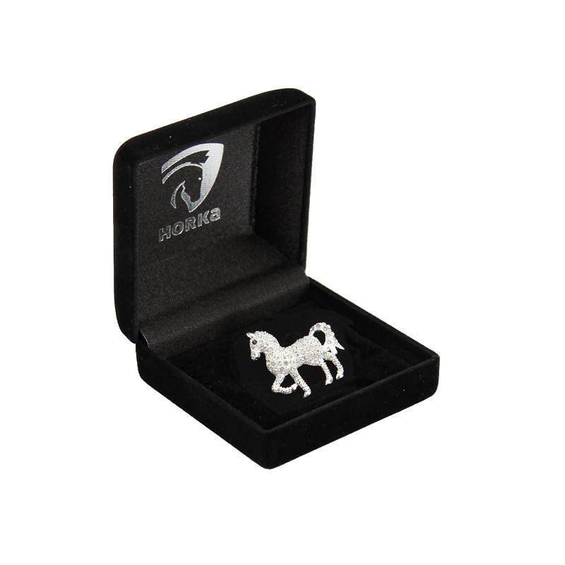 Horka Plastronspeld Glitter Paard