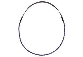 QHP Neckrope Leer - Navy