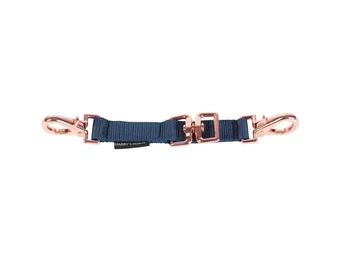 Longeerbitstuk Rosegold - Navy