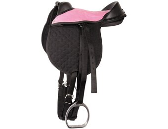 Bambino Shetlander zadel - Roze