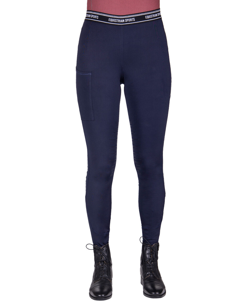 QHP Rijlegging Qiara Knie grip - Navy