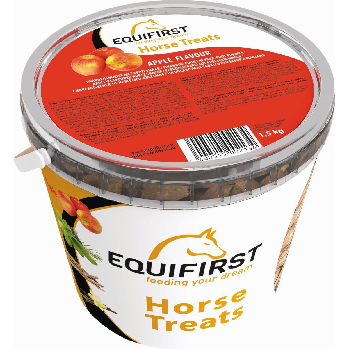 Equifirst Horse Treats Appel - 1.5 kg