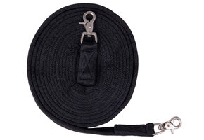 QHP Lange teugel 6 meter - Zwart