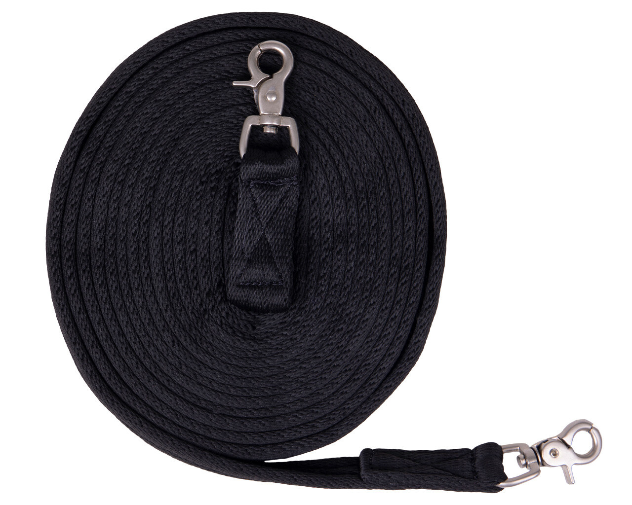 QHP Lange teugel 6 meter - Zwart