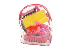 Red Horse Groomingkit 8 delig - Cashmere Rose