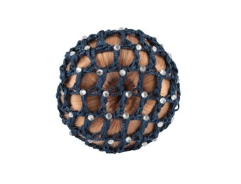 Horka Haarnet Strass - Blauw