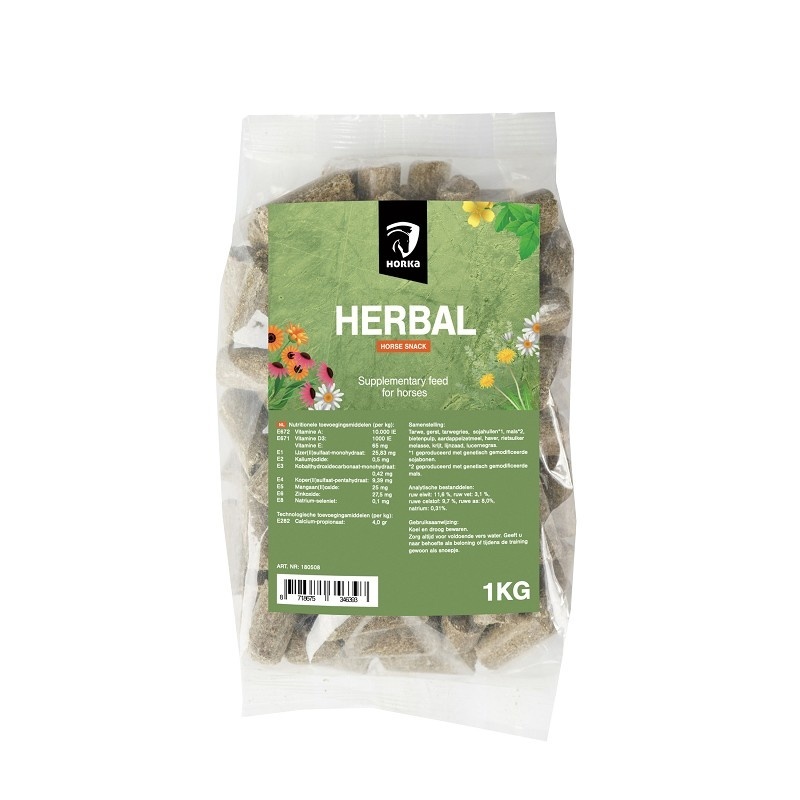 Horka Paardensnoepjes Herbal - 1 kg