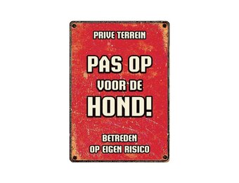Horka Waakbord - Pas op voor de Hond