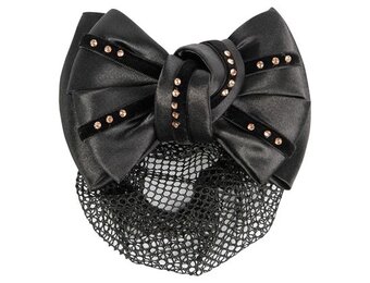 Harry's Horse Haarspeld Strass Rosegold - Zwart