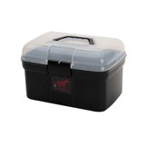 Gevulde Poetsbox 6 delig - Zwart